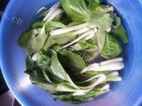 家常菜清炒小油菜做法图解1)