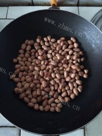 下酒菜香酥花生豆做法图解1)