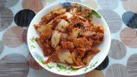 家常菜五花肉炒辣白菜