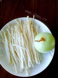 家常菜凉拌金针菇做法图解1)