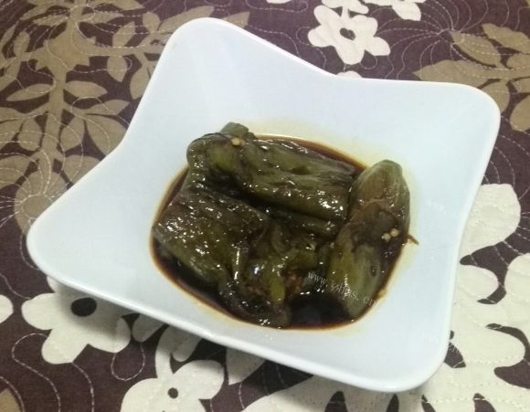 色香味俱全的油焖尖椒