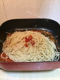 茄酱意粉做法图解17)
