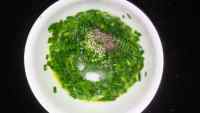 自制韭菜鸡蛋煎饼做法图解4)