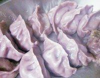 自制紫薯饺子做法图解7)