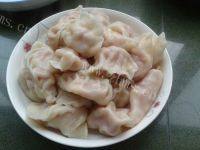 自己做的西红柿鸡蛋饺子
