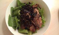豆豉鱼油麦菜做法图解4)