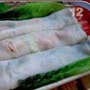 香气浓郁的鲜虾肠粉