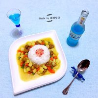 铁质丰富的咖喱牛肉饭做法图解12)