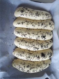 自制奶香排包做法图解8)