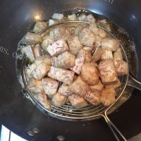 香甜芋头甜汤做法图解4)