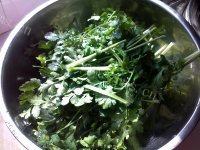 家常菜香菜豆腐做法图解1)