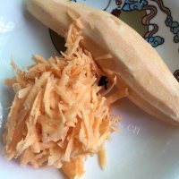 好吃的红薯丝烙饼做法图解1)