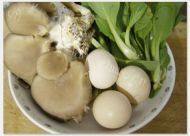 色味俱佳的平菇鸡蛋汤做法图解1)