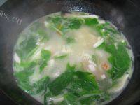 味道不错的青菜豆腐汤