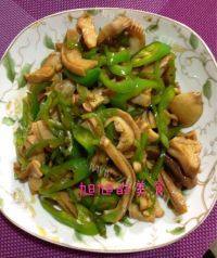 好吃的尖椒肚丝做法图解6)