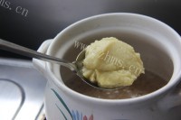 凉爽的绿豆沙麦片冰棒做法图解8)
