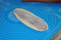 自制紫薯酥做法图解7)