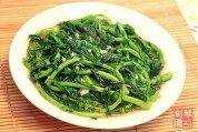 家常菜蒜蓉炒茼蒿菜