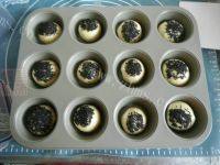 美味奶酪黑芝麻小面包做法图解7)