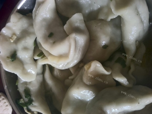 诱人的鸡蛋韭菜饺子