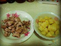 「DIY美食」土豆烧排骨做法图解3)
