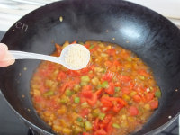 美味的西红柿茄丁捞面的做法图解十二