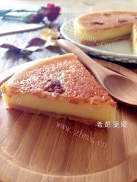 香甜樱花奶酪蛋糕做法图解13)