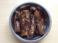 芳香四溢的肉末茄子做法图解4)
