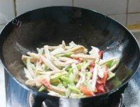 自制萝卜干炒腊肉做法图解4)