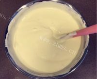 好吃不腻的轻乳酪蛋糕做法图解10)