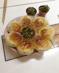 美味的生煎包子做法图解5)