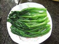 外婆教我白灼菜心做法图解6)