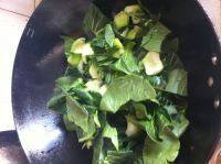 家常菜香菇青菜做法图解4)