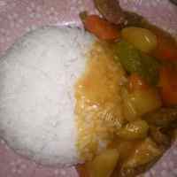 色味俱佳的咖喱鸡肉饭做法图解5)