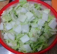 在家做的白菜豆腐做法图解1)