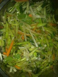 简易的凉拌萝卜