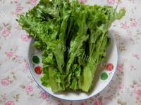 喷香的蚝油生菜做法图解1)