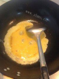 口感好的西红柿炒蛋做法图解3)