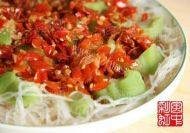家常菜剁椒蒸丝瓜