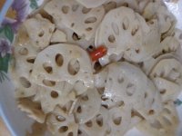 家常菜清炒莲藕