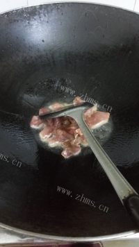 营养丰富的西兰花炒肉片做法图解4)