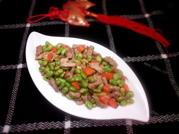色香味浓的青豆炒肉