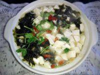 家常菜三鲜豆腐汤