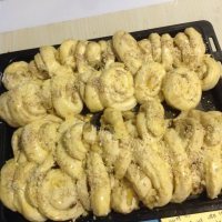 美味的香蕉面包做法图解8)