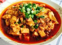 热腾腾的肉末豆腐做法图解5)