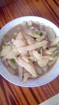 「自创」清炒山药