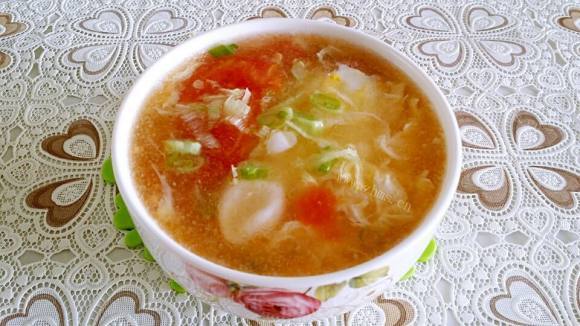 玉盘珍馐的西红柿鸡蛋汤