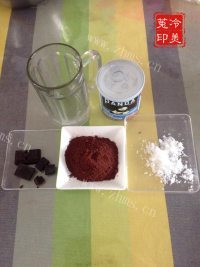 香浓的巧克力酱做法图解1)