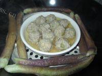 自制茄泥肉丸做法图解6)