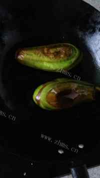 家常菜蒜香煎茄子做法图解2)